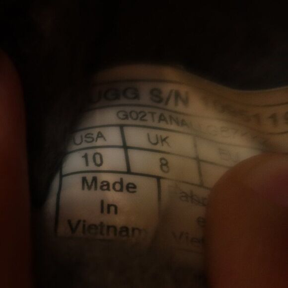 UGG furry slide shoes grey platform branded 10 fun cozy winter lounge trendy - Picture 6 of 6